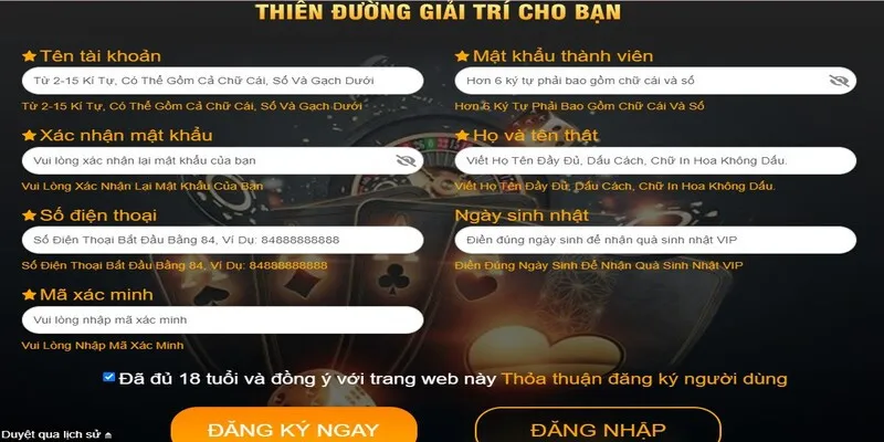 Hướng dẫn đăng ký 8kbet